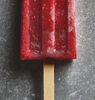 raspberry-watermelon ice pops 